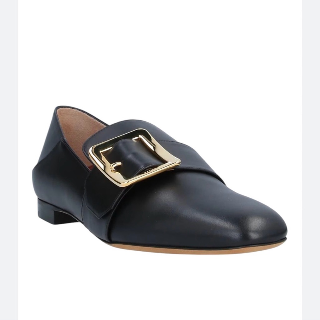 Bally Black Leather Loafer